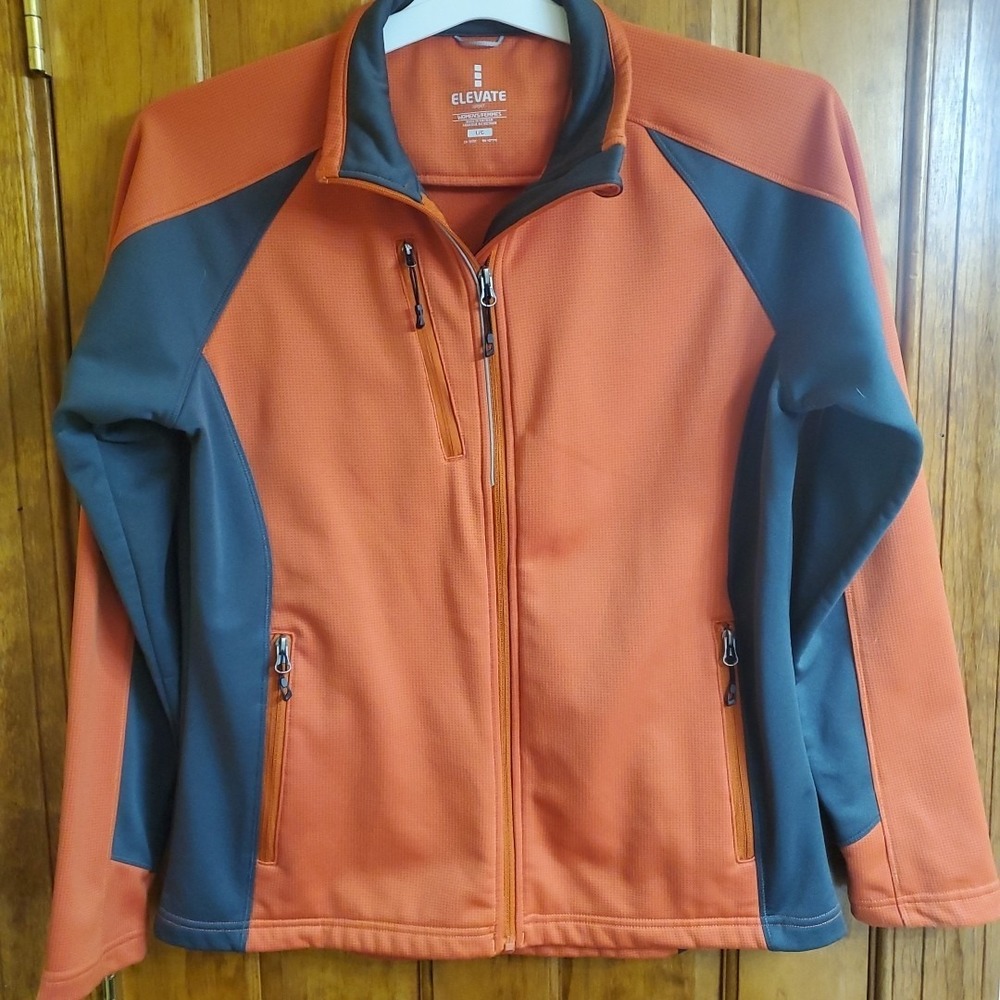 Elevate Womans Windbreaker‎ Jacket Sz L